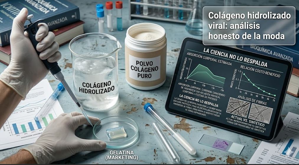 Colágeno hidrolizado viral: análisis científico