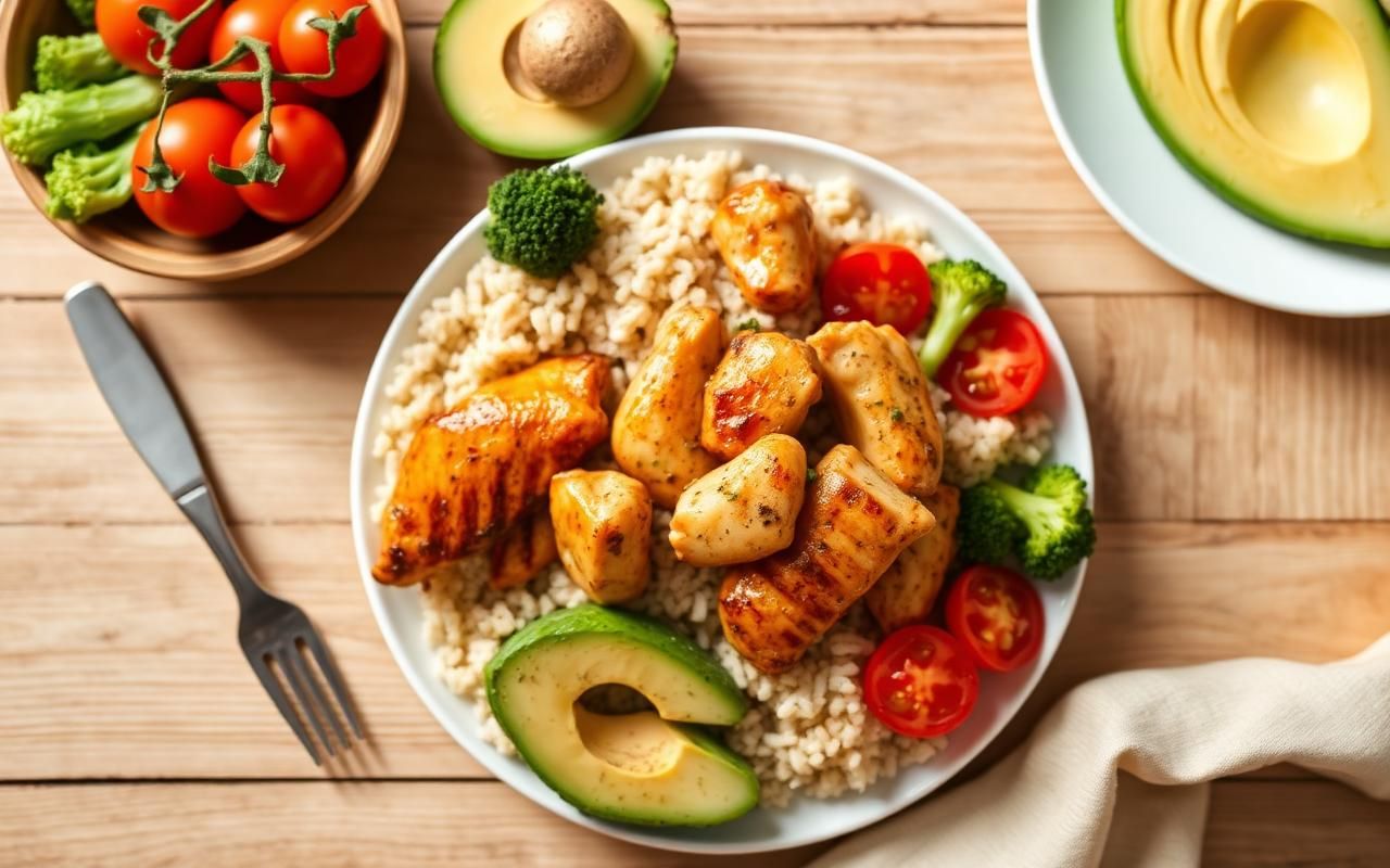 Distribución de proteína a lo largo del día
